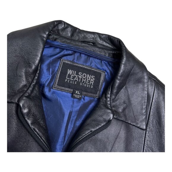 WILSONS LEATHER Pelle Studio Luxury Designer Casual Leather Jacket Womens XL - Picture 6 of 7